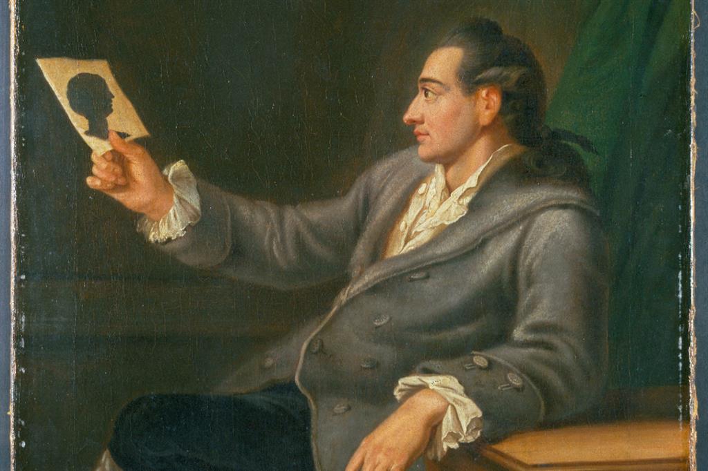 Dipinto di Goethe scrittore e poeta | Goethe Haus