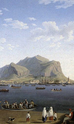Porto_di_Palermo_Dipinto_Goethe_Haus_Palermo